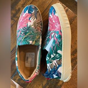 Salvatore Ferragamo Tropical Floral Fondo Slip On Women’s Sneakers